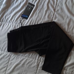 90 Degree by Reflex Black High-waisted Capri Legging NWT